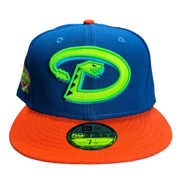 New Era Arizona Diamondbacks 59FIFTY Fitted Hat 2001 World Series Patch - Picture 3 of 10